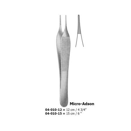 Micro-Adson, Dissecting Forceps, 15 cm, straight