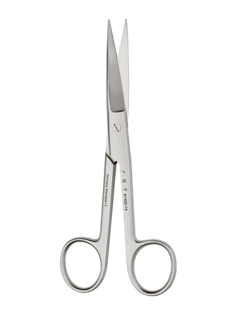 Studenckie nożyczki chirurgiczne - proste, ostre/ostre, 13 cm